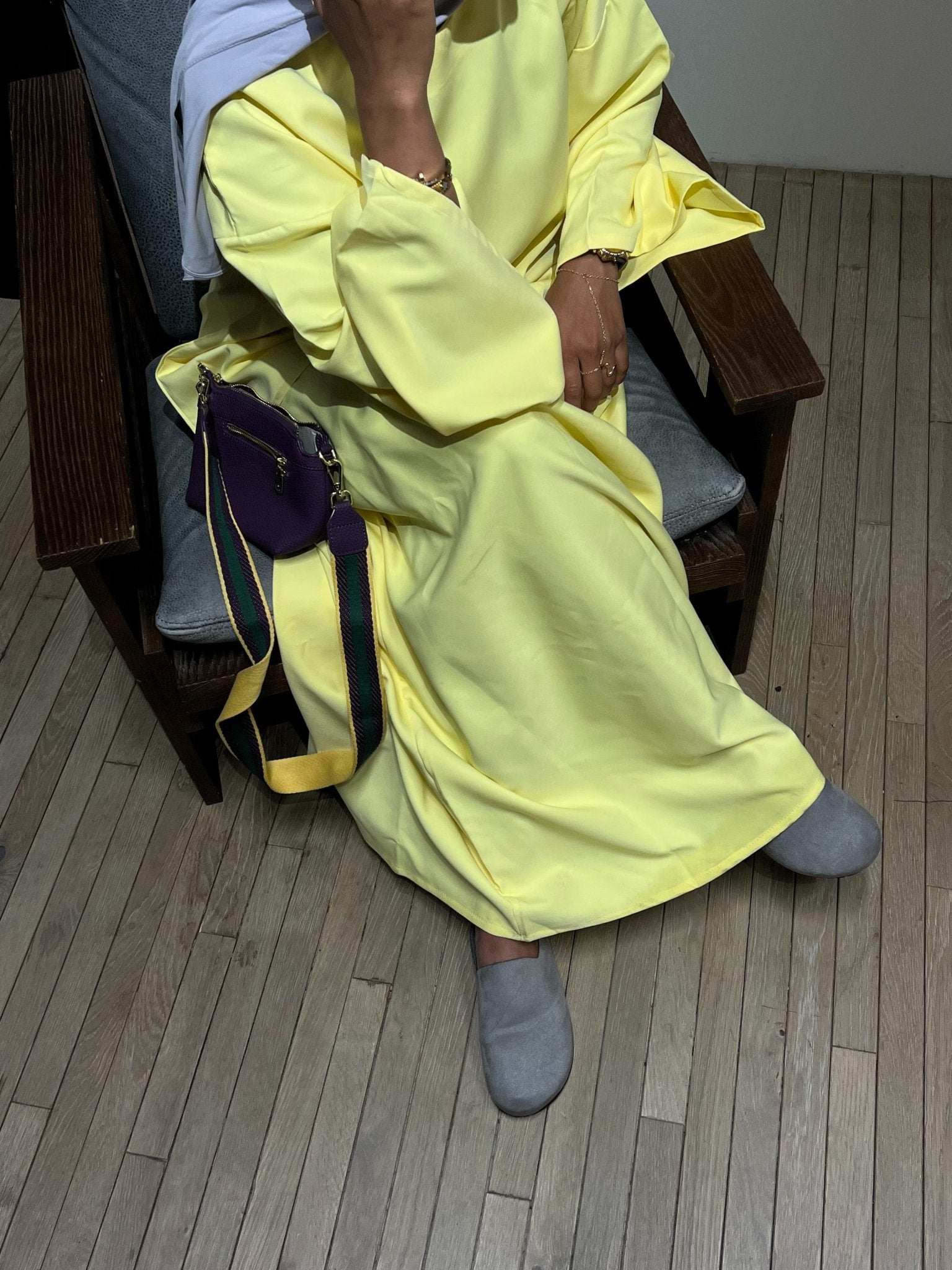 Ensemble Niyya Jaune Citron - TAHIRA