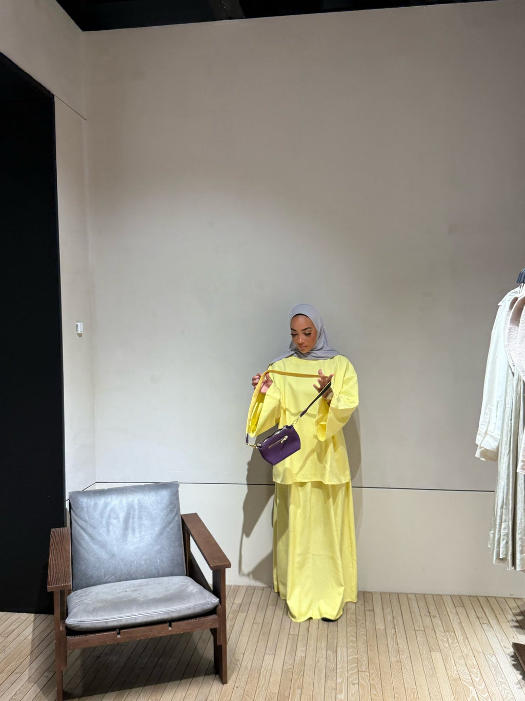 Ensemble Niyya Jaune Citron - TAHIRA