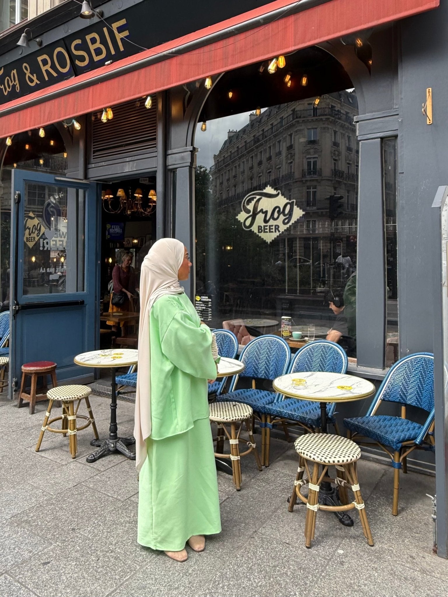 Ensemble Niyya Vert Éclatant - TAHIRA