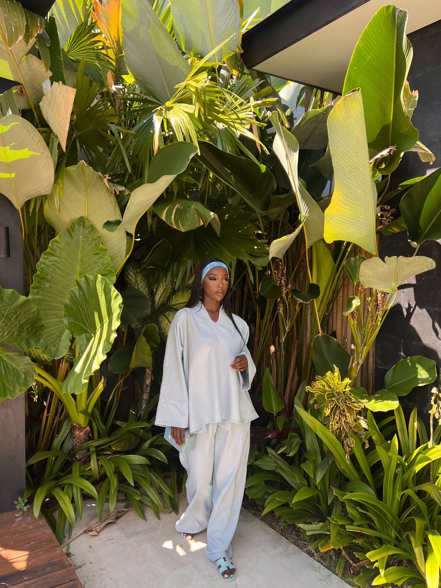 Ensemble Nyla - Bleu Ciel - TAHIRA