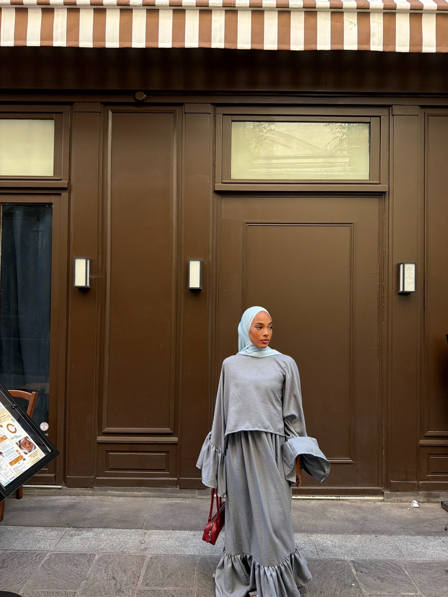 Ensemble Penda - Gris anthracite - TAHIRA