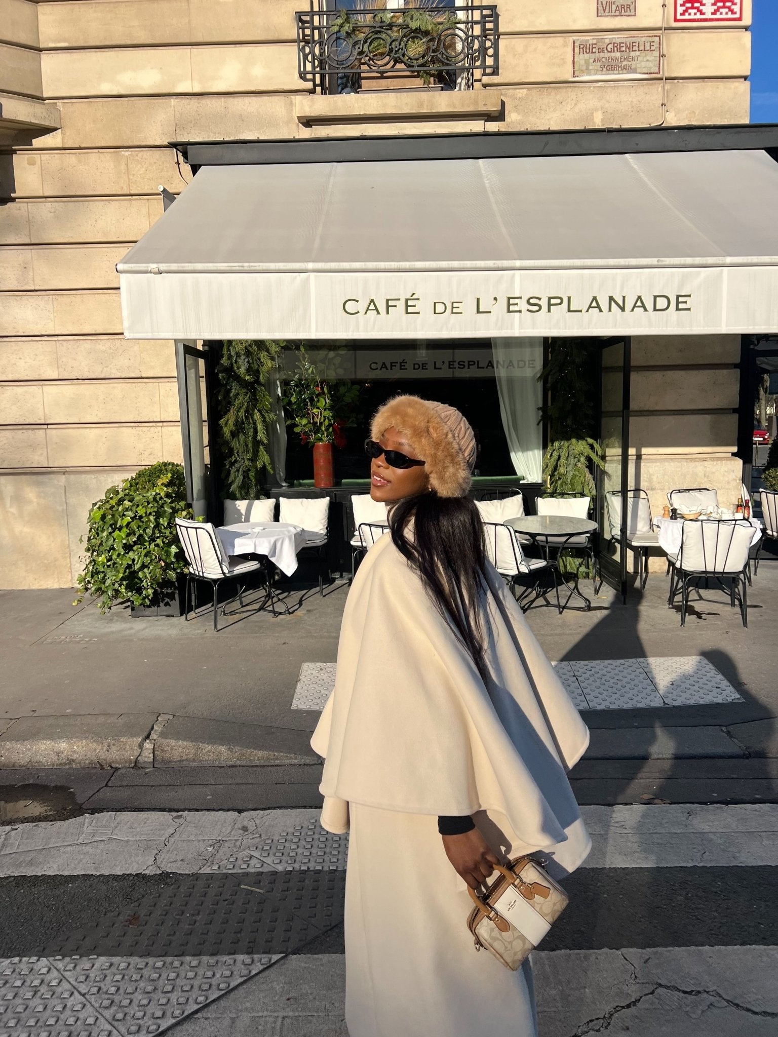 Ensemble Poncho Dana Crème ⚠️ Lire Description - TAHIRA
