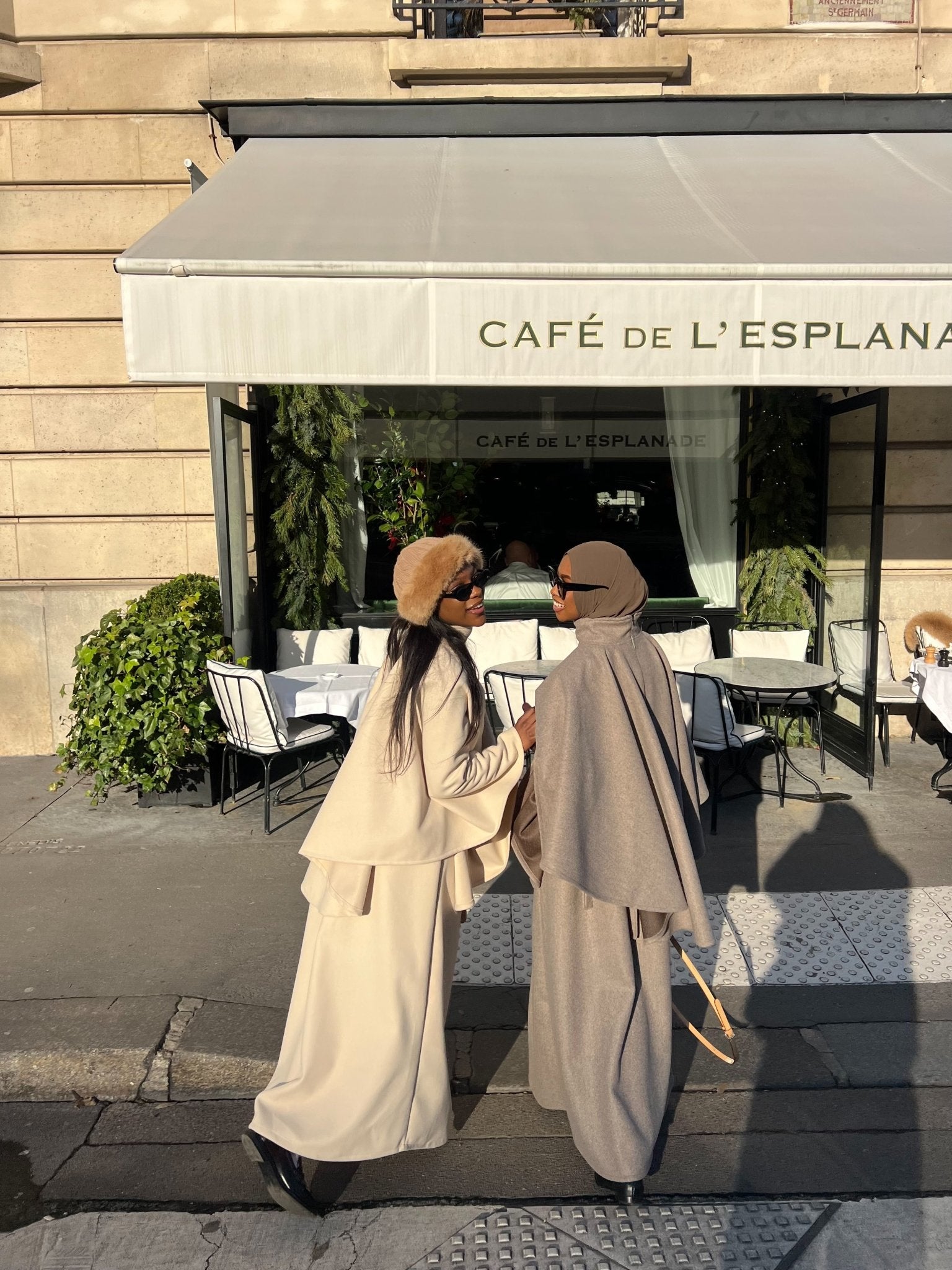 Ensemble Poncho Dana Crème ⚠️ Lire Description - TAHIRA