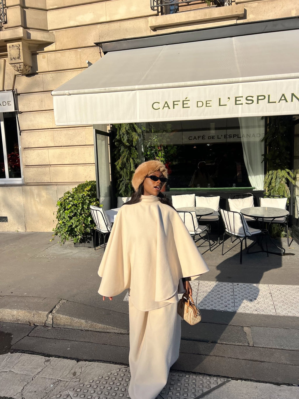 Ensemble Poncho Dana Crème ⚠️ Lire Description - TAHIRA