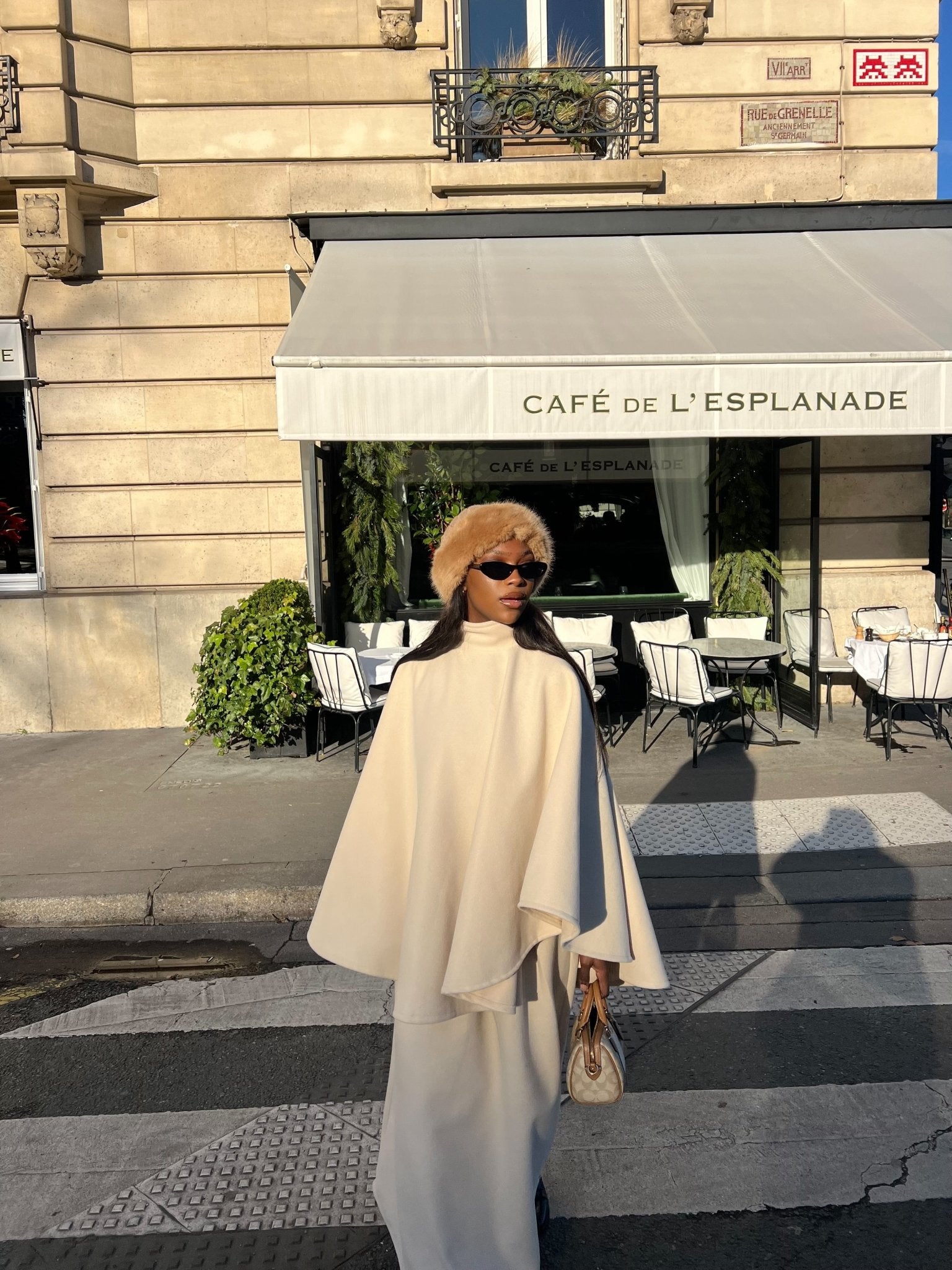 Ensemble Poncho Dana Crème ⚠️ Lire Description - TAHIRA