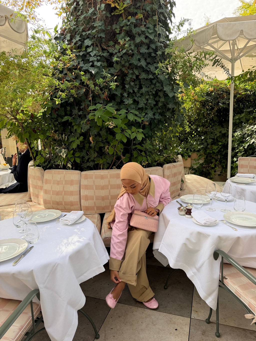 Ensemble Rania - Rose-Camel - TAHIRA