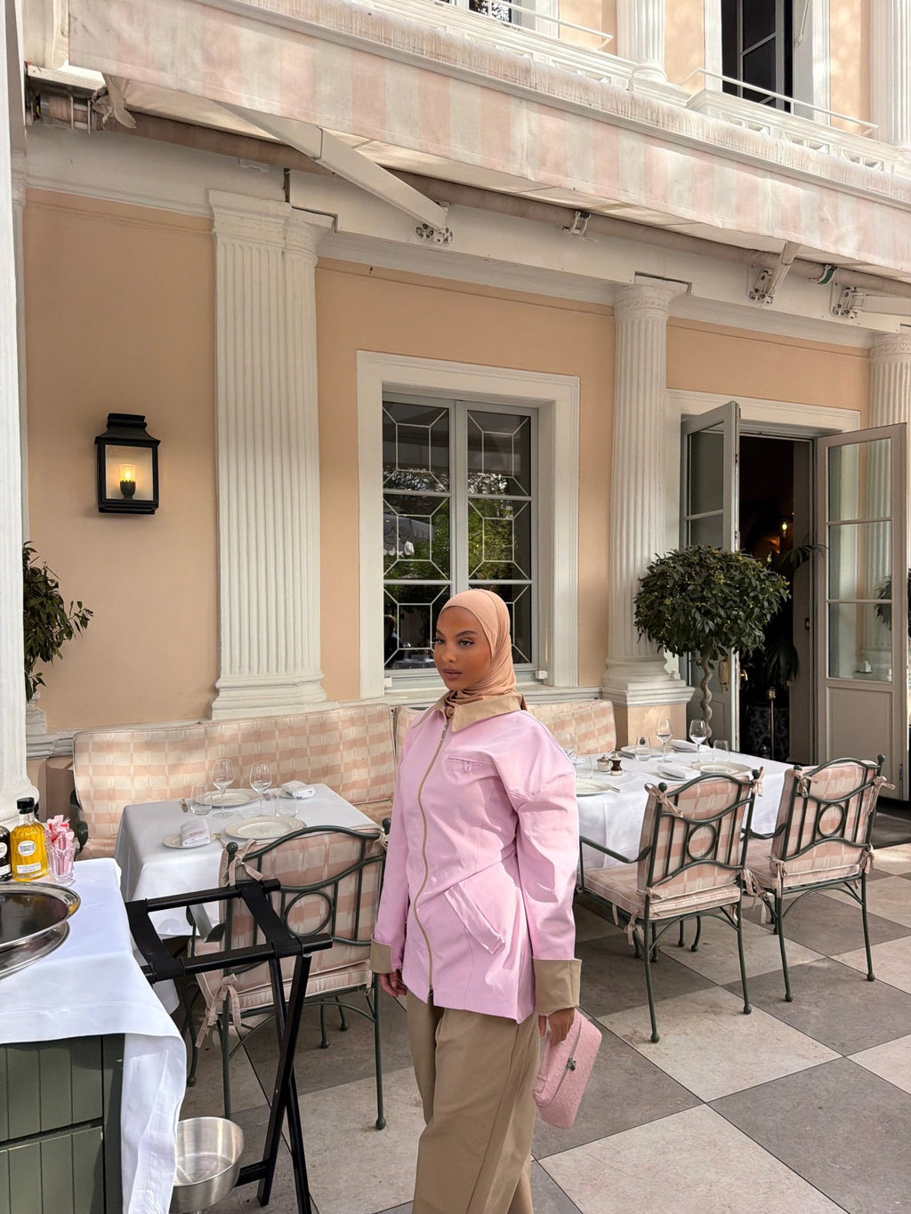 Ensemble Rania - Rose-Camel - TAHIRA