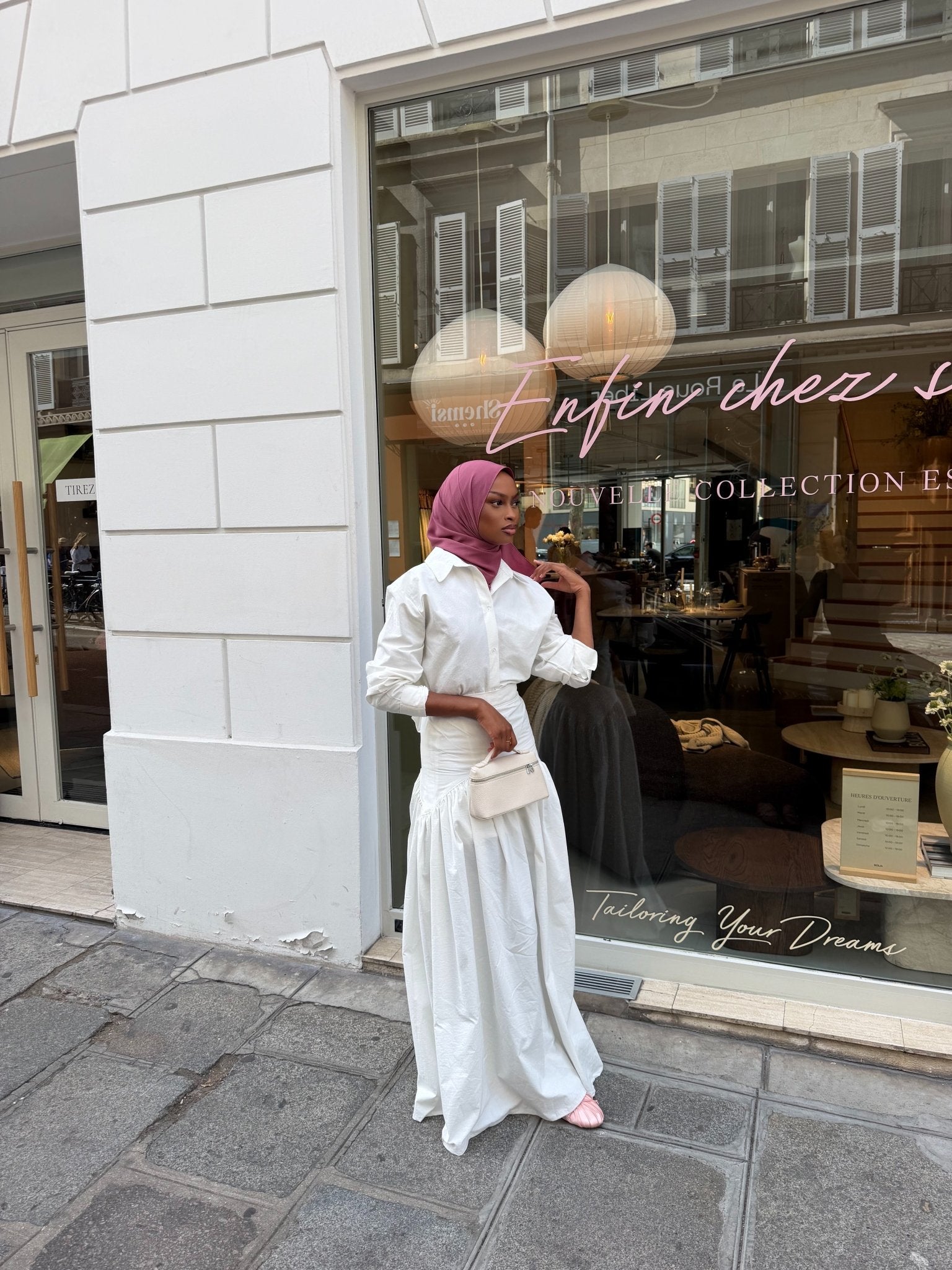 Ensemble Sania - Blanc - TAHIRA