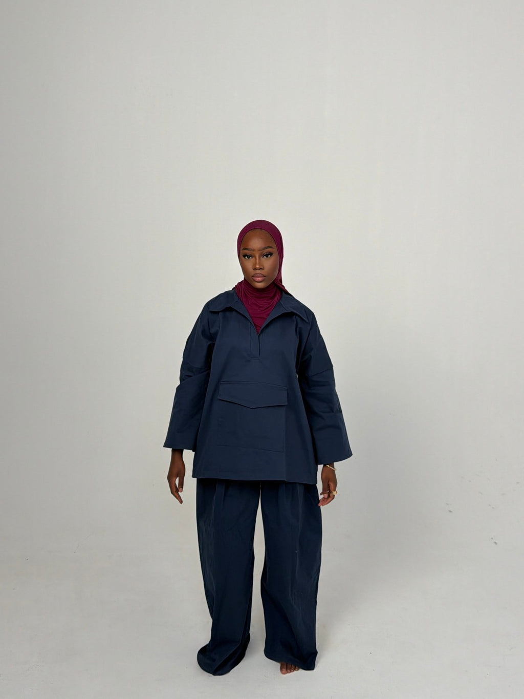 Ensemble Sarah - Bleu nuit - TAHIRA