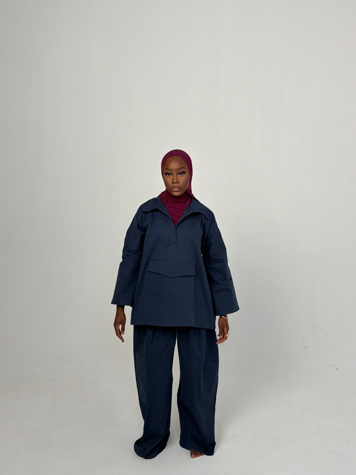 Ensemble Sarah - Bleu nuit - TAHIRA