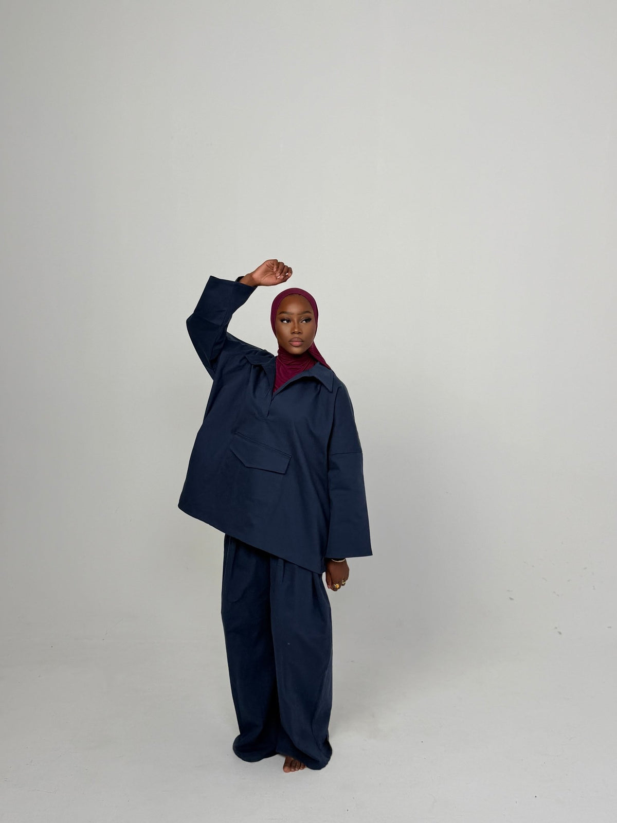 Ensemble Sarah - Bleu nuit - TAHIRA