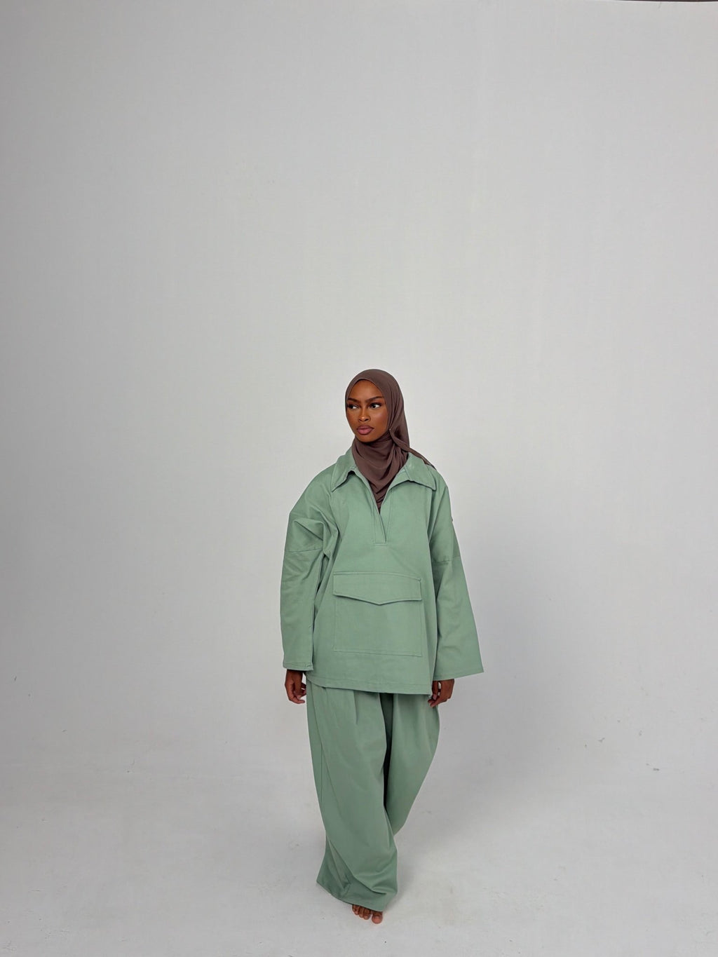 Ensemble Sarah - Vert sauge - TAHIRA