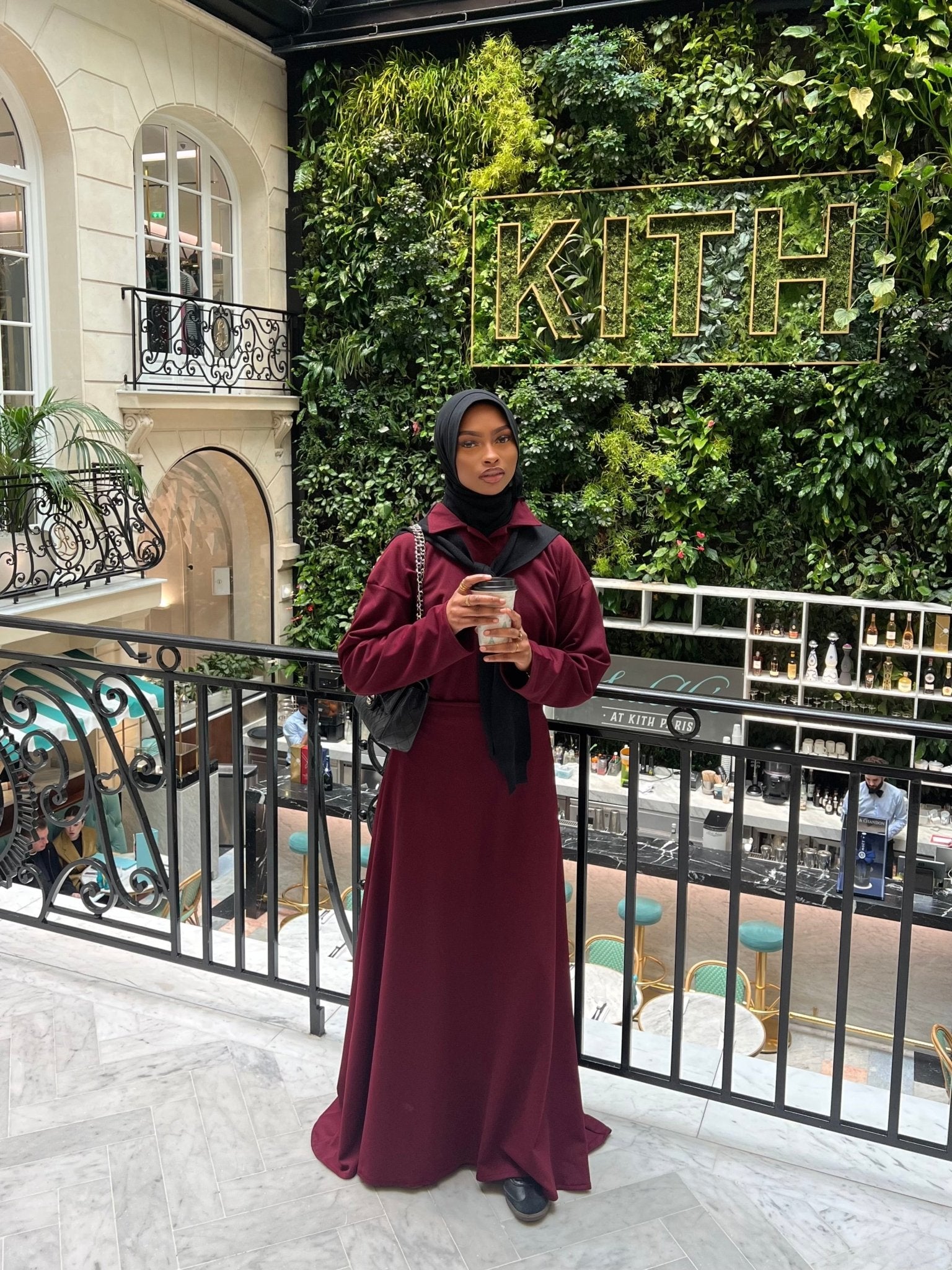 Ensemble Serena Rouge Bordeaux - TAHIRA