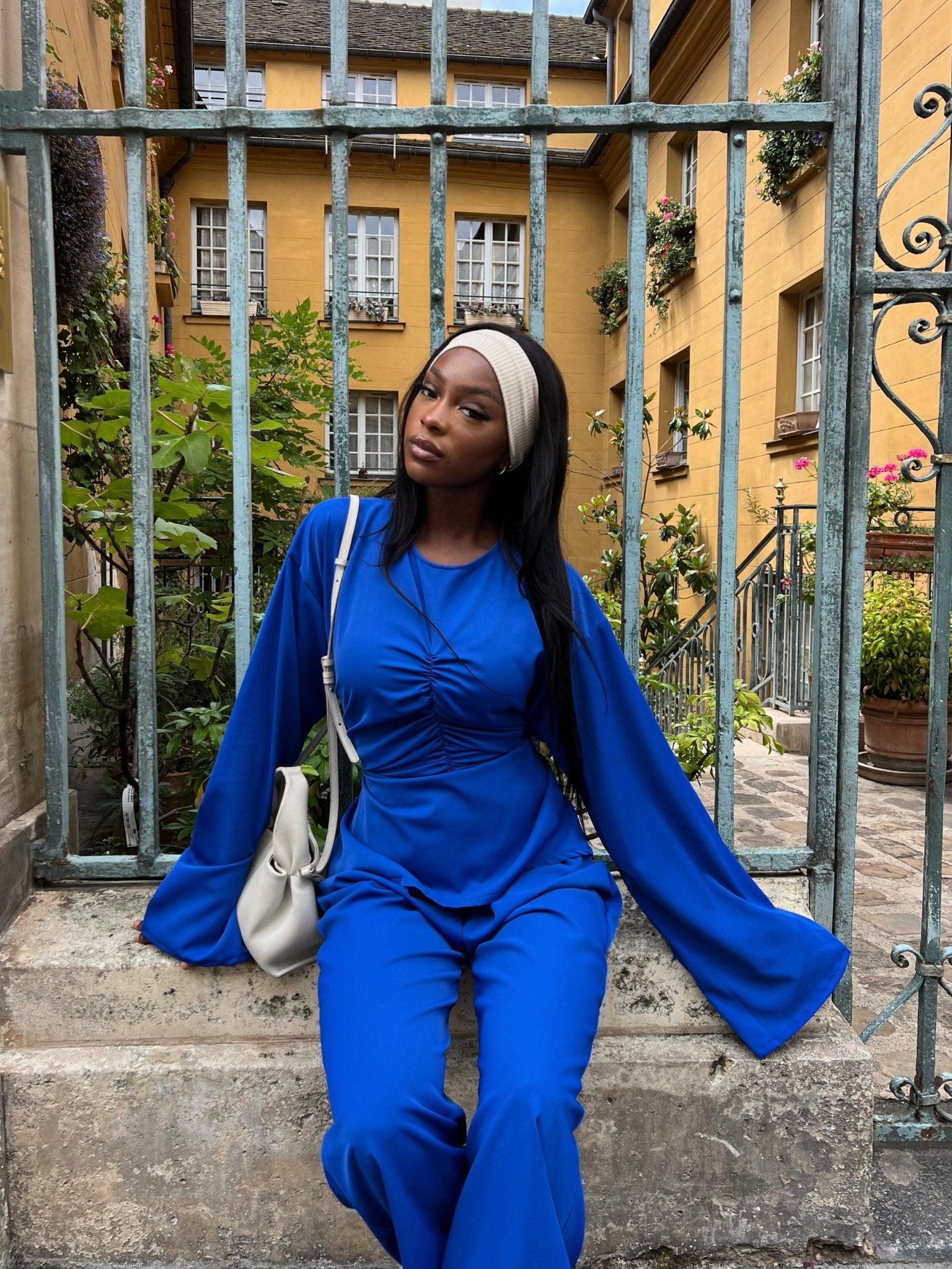 Ensemble Sierra Bleu Électrique - TAHIRA