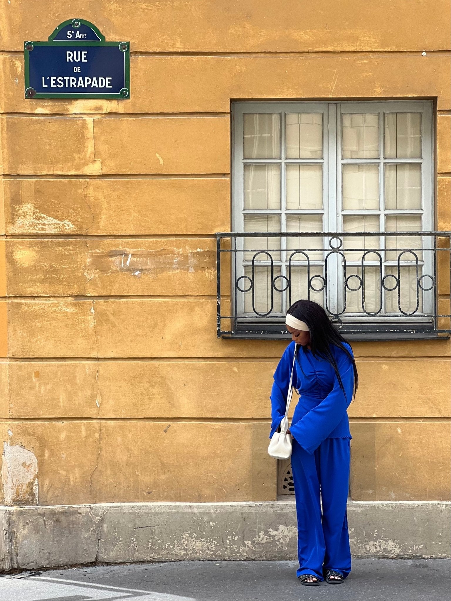 Ensemble Sierra Bleu Électrique - TAHIRA