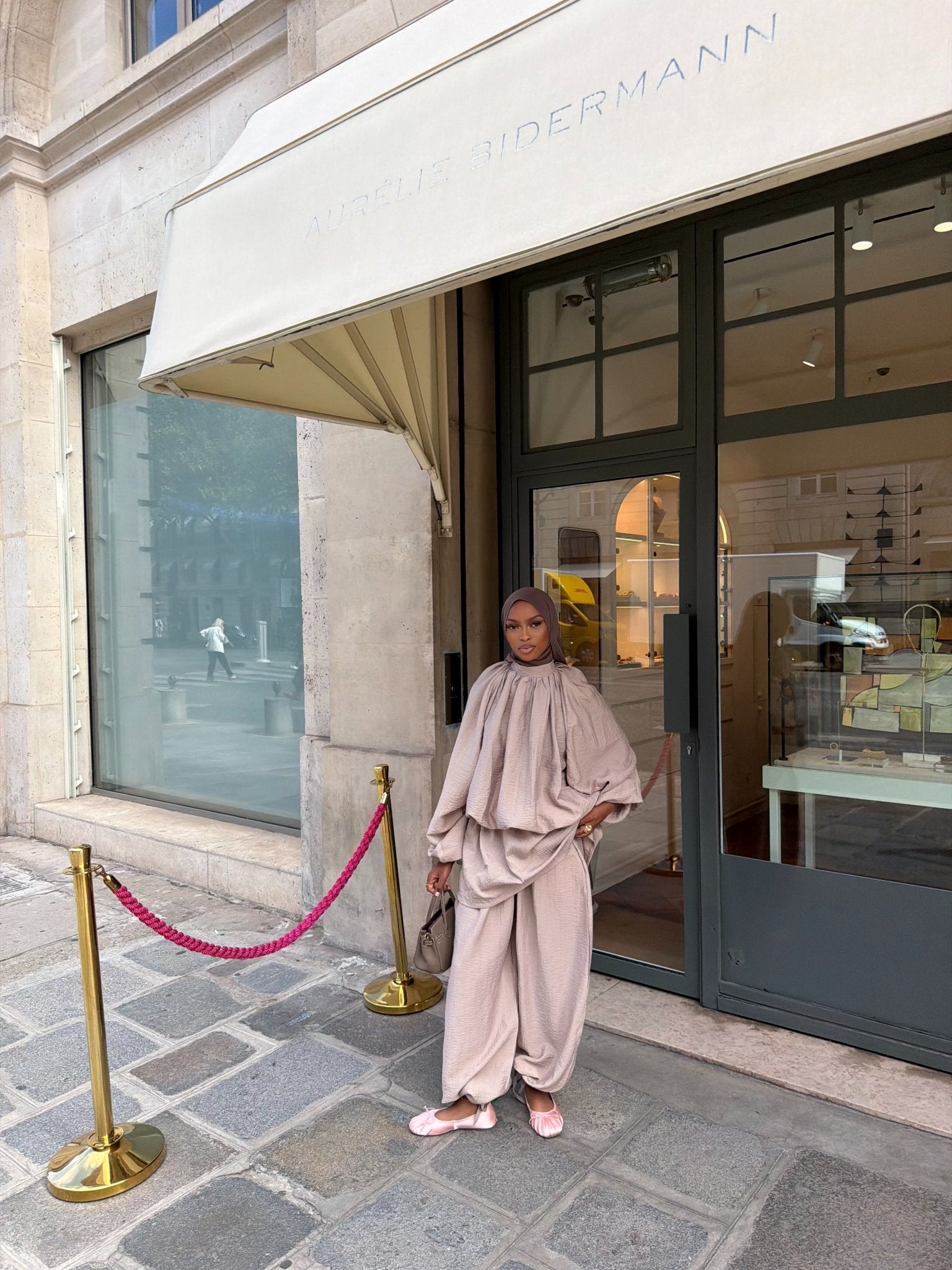 Ensemble Sira - Taupe rosé - TAHIRA