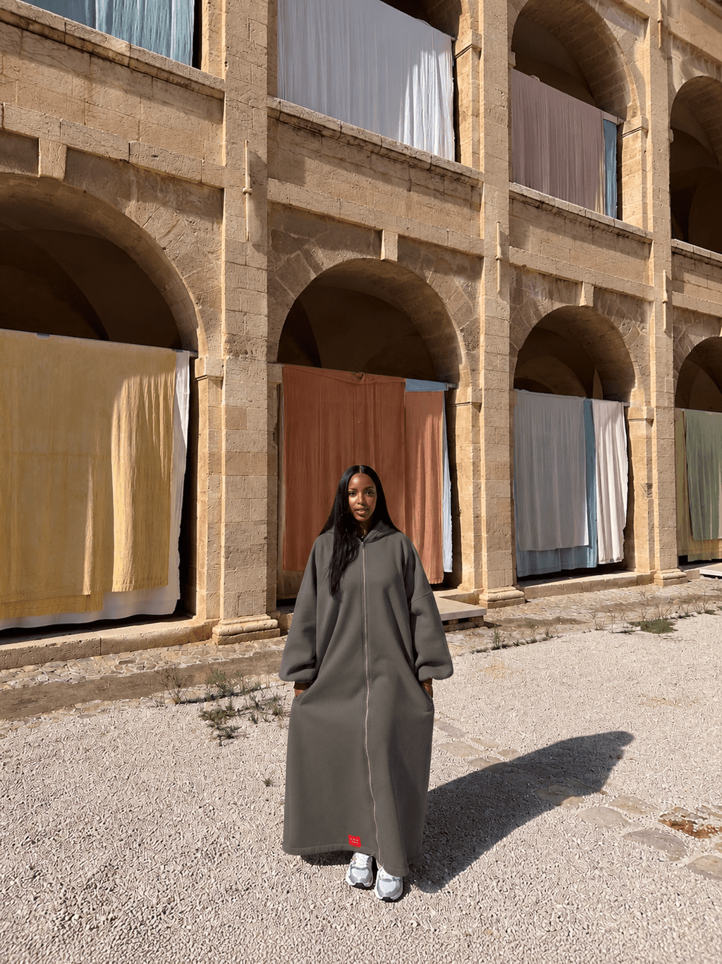 Ensemble Sweat Vert sauge foncé by Tahira - TAHIRA