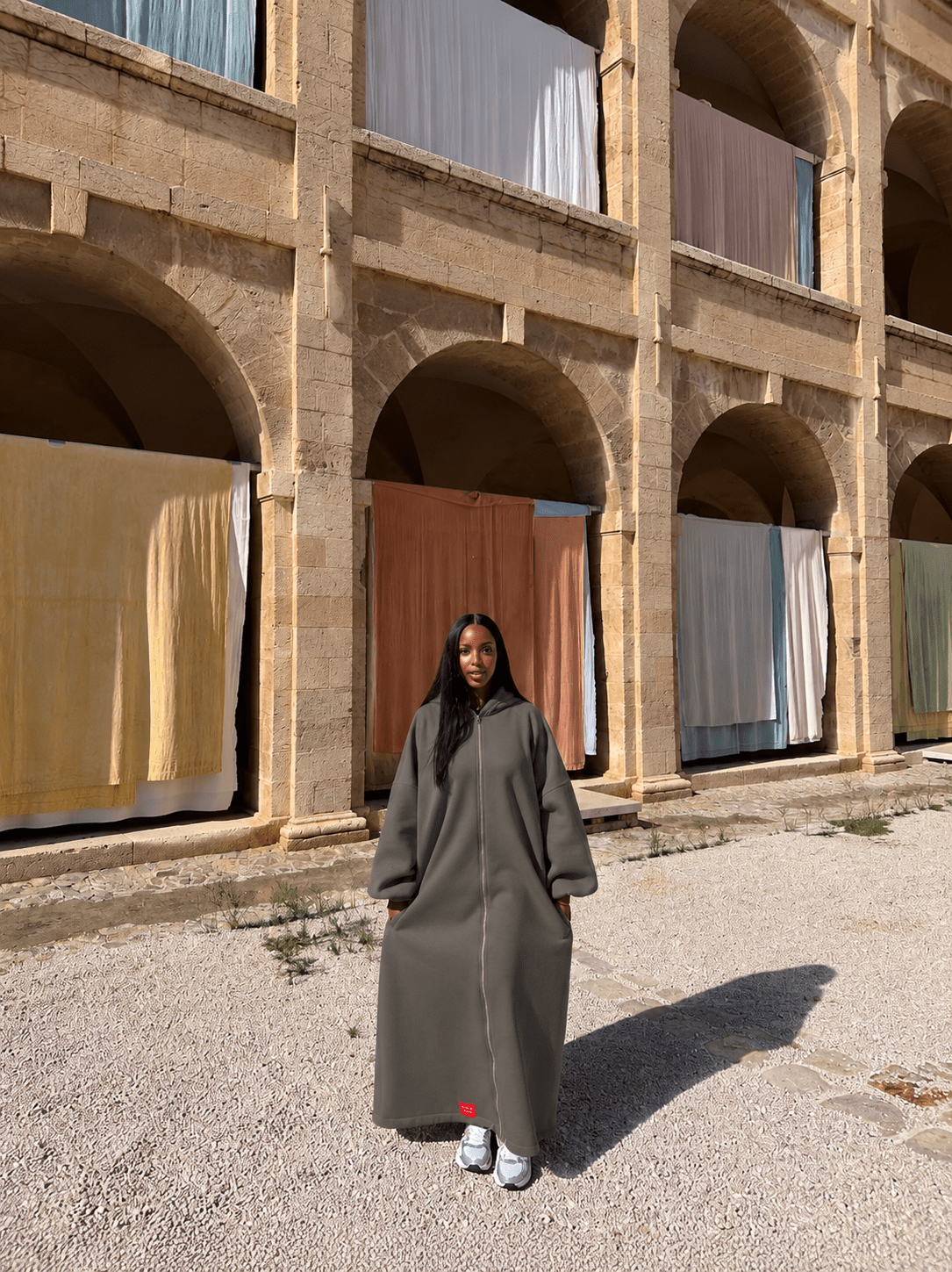 Ensemble Sweat Vert sauge foncé by Tahira - TAHIRA