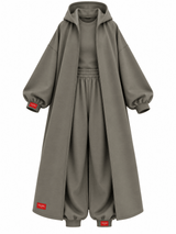 Dark sage green sweatshirt set by Tahira