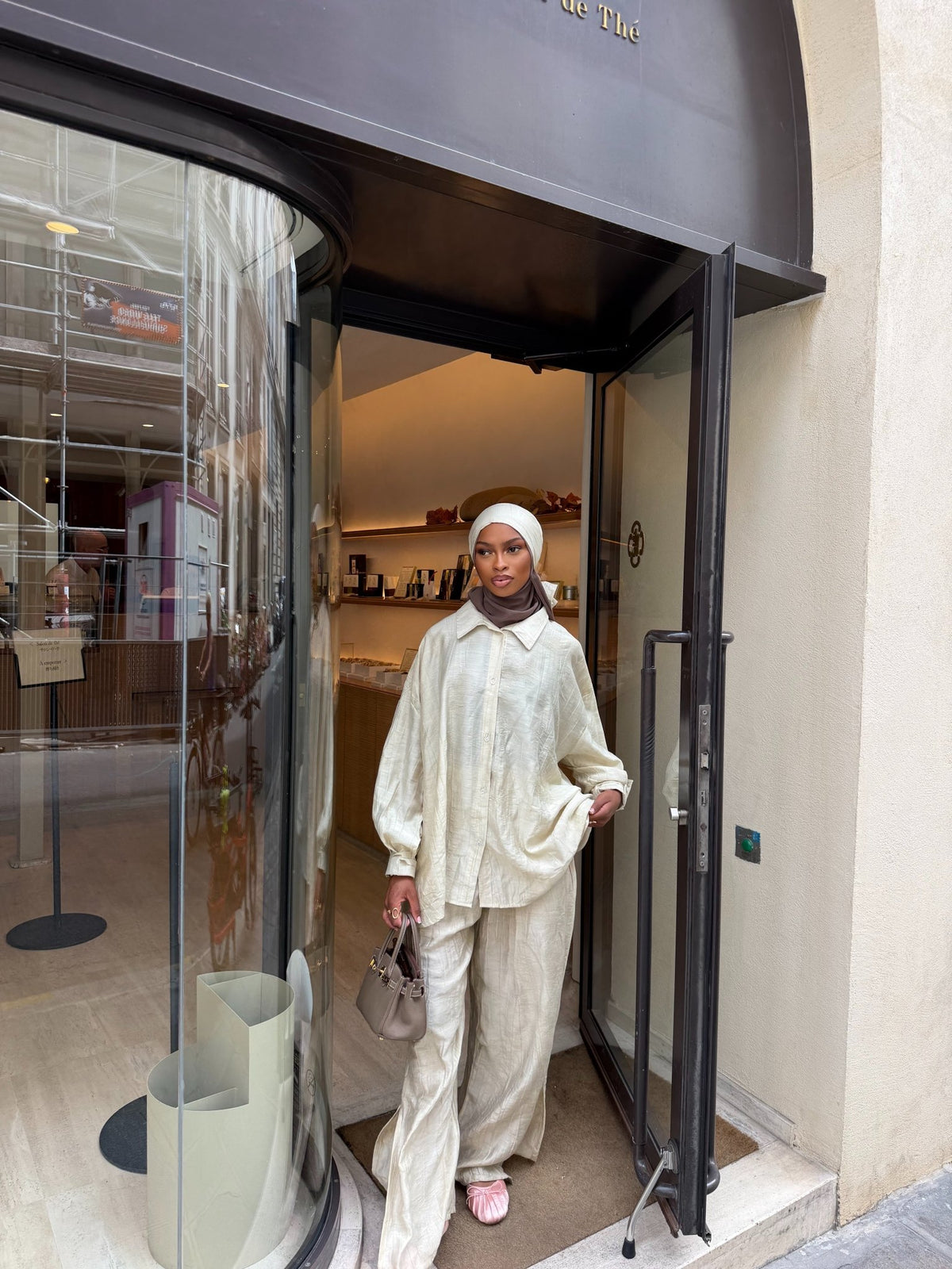 Ensemble Talia - Beige Doré - TAHIRA