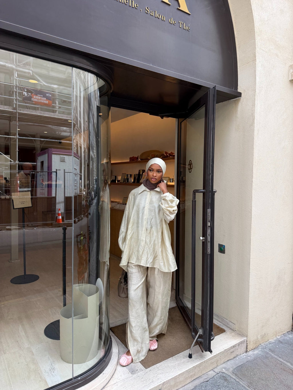 Ensemble Talia - Beige Doré - TAHIRA