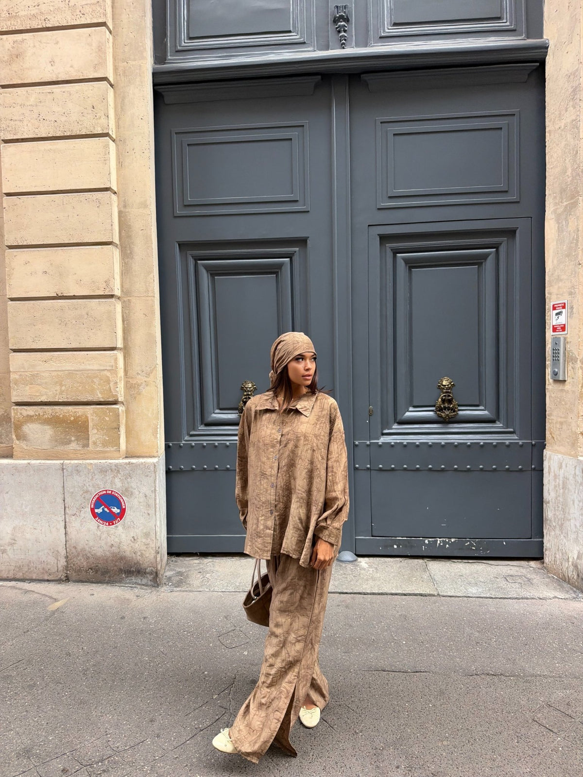 Ensemble Talia - Camel foncé - TAHIRA