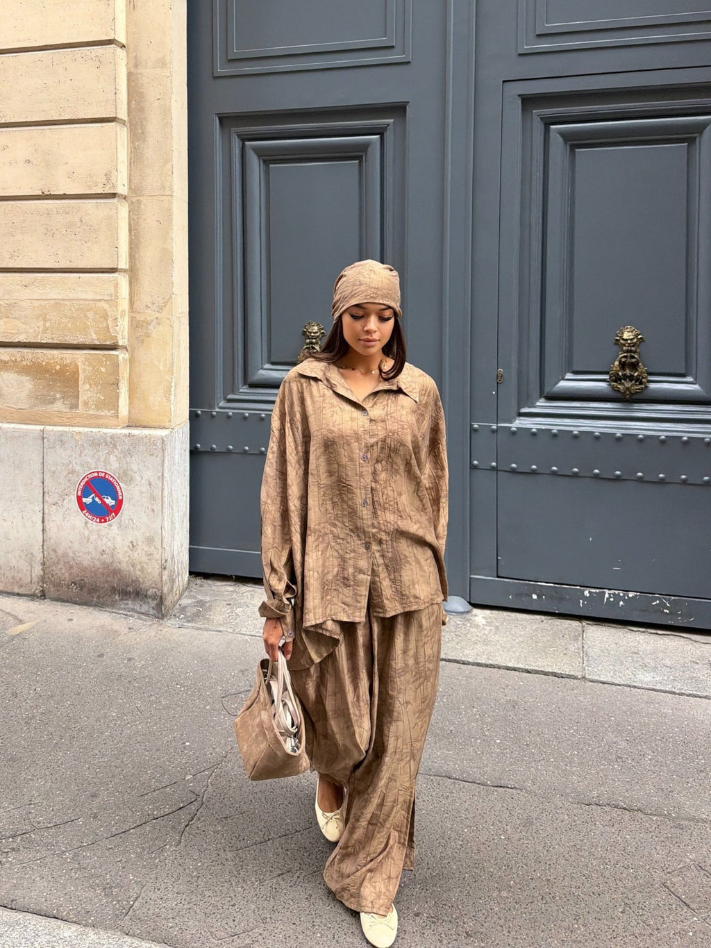 Ensemble Talia - Camel foncé - TAHIRA