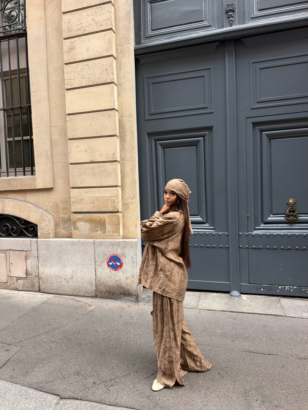 Ensemble Talia - Camel foncé - TAHIRA
