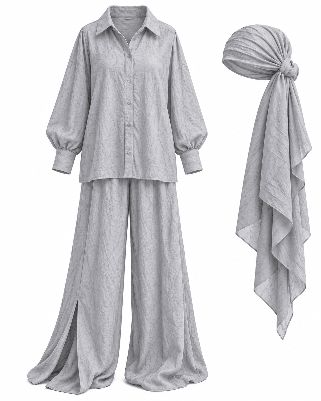 Ensemble Talia - Gris perle V2 - TAHIRA