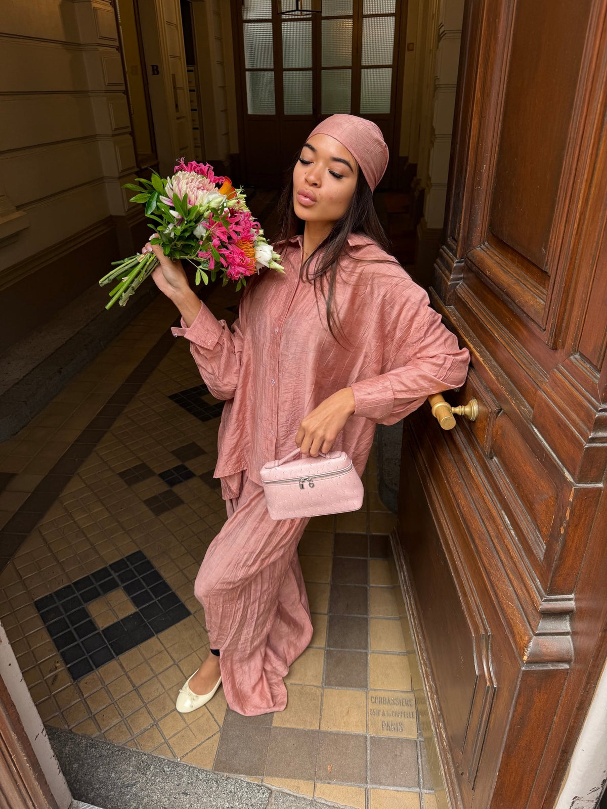 Ensemble Talia - Rose Argile - TAHIRA