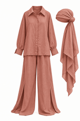 Talia Set - Clay Rose