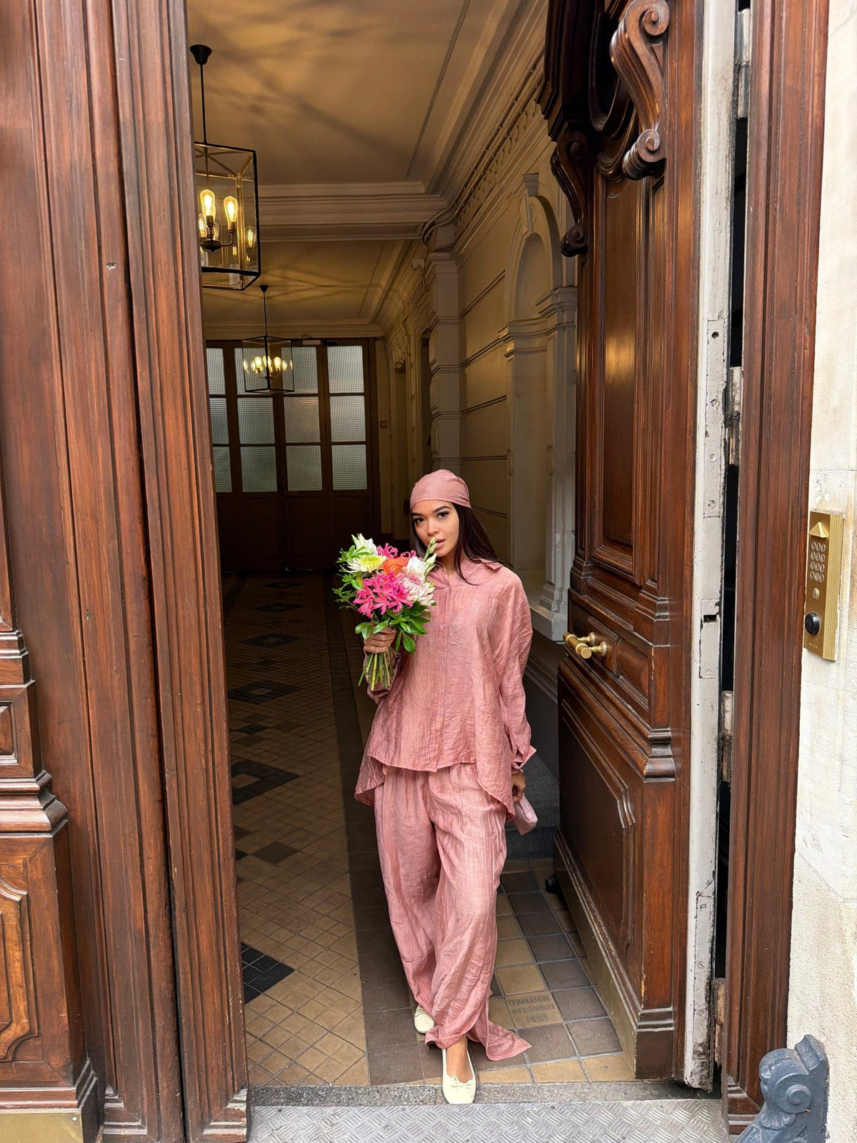 Ensemble Talia - Rose Argile - TAHIRA