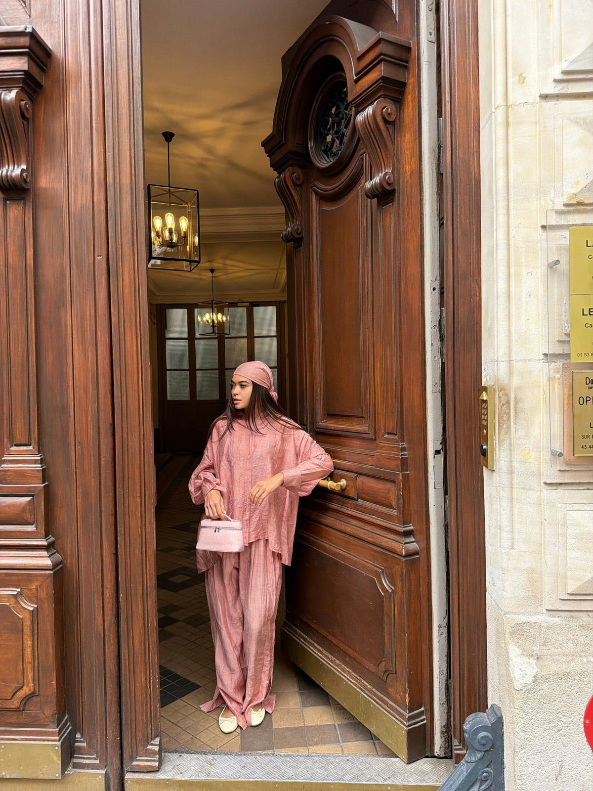 Ensemble Talia - Rose Argile - TAHIRA
