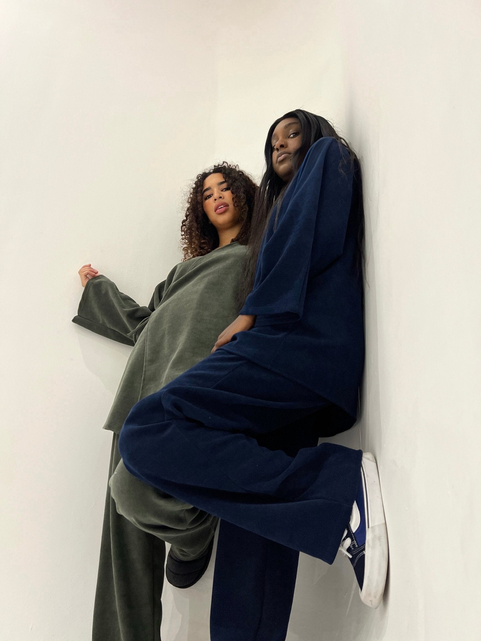 Ensemble Velours Taliya Bleu Nuit - TAHIRA