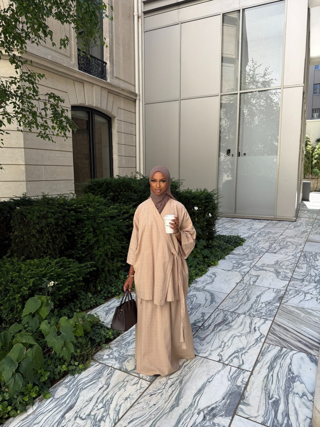 Ensemble Yara Beige - TAHIRA