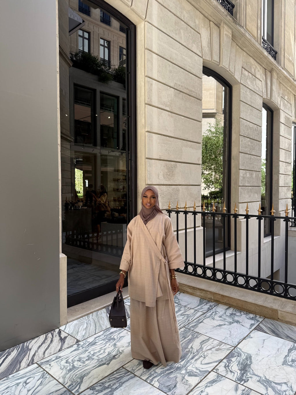 Ensemble Yara Beige - TAHIRA