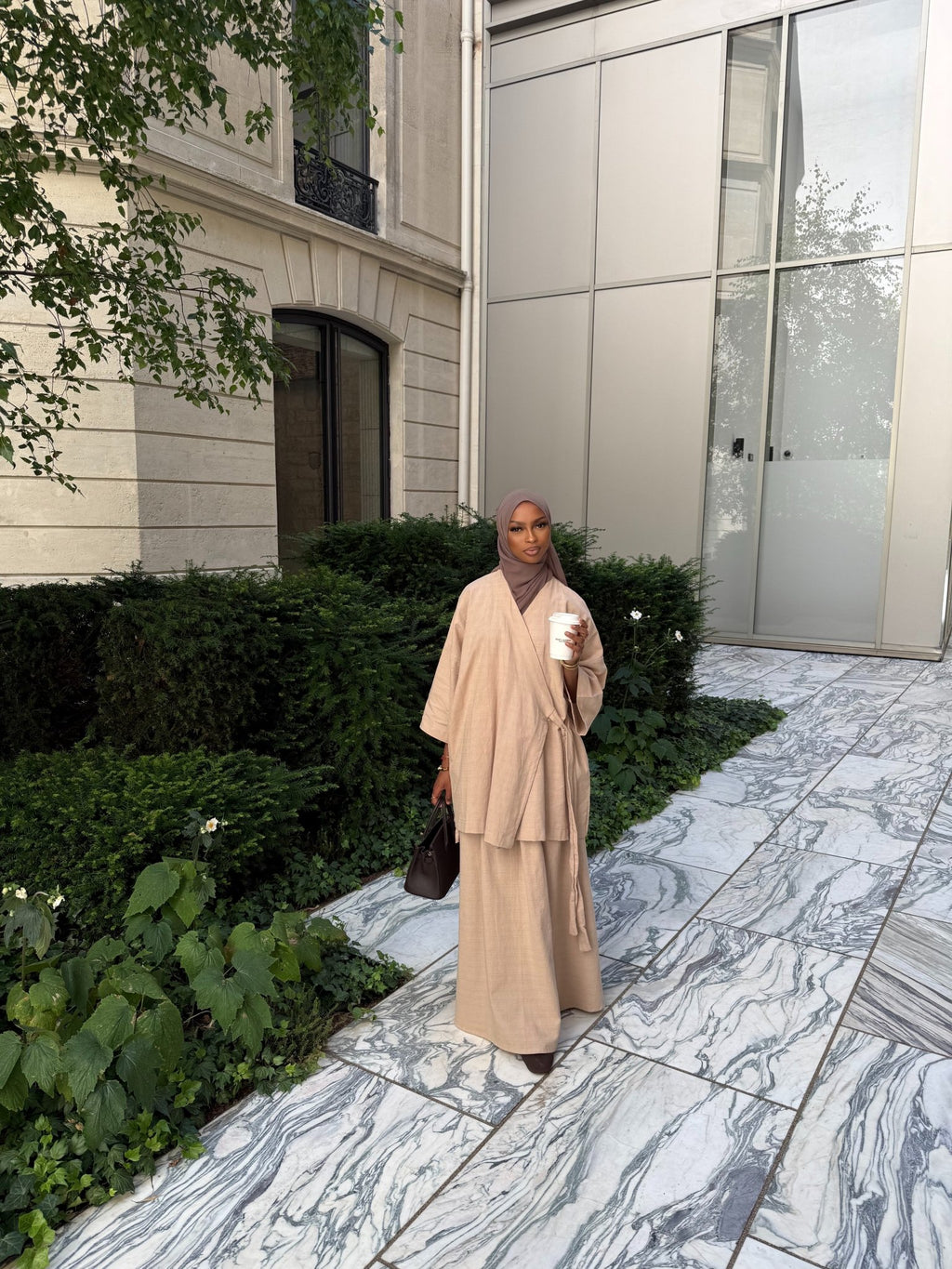 Ensemble Yara Beige - TAHIRA