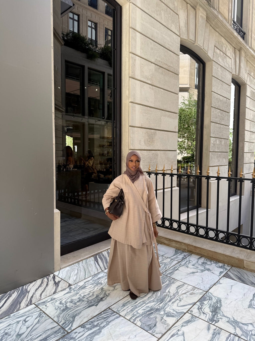 Ensemble Yara Beige - TAHIRA