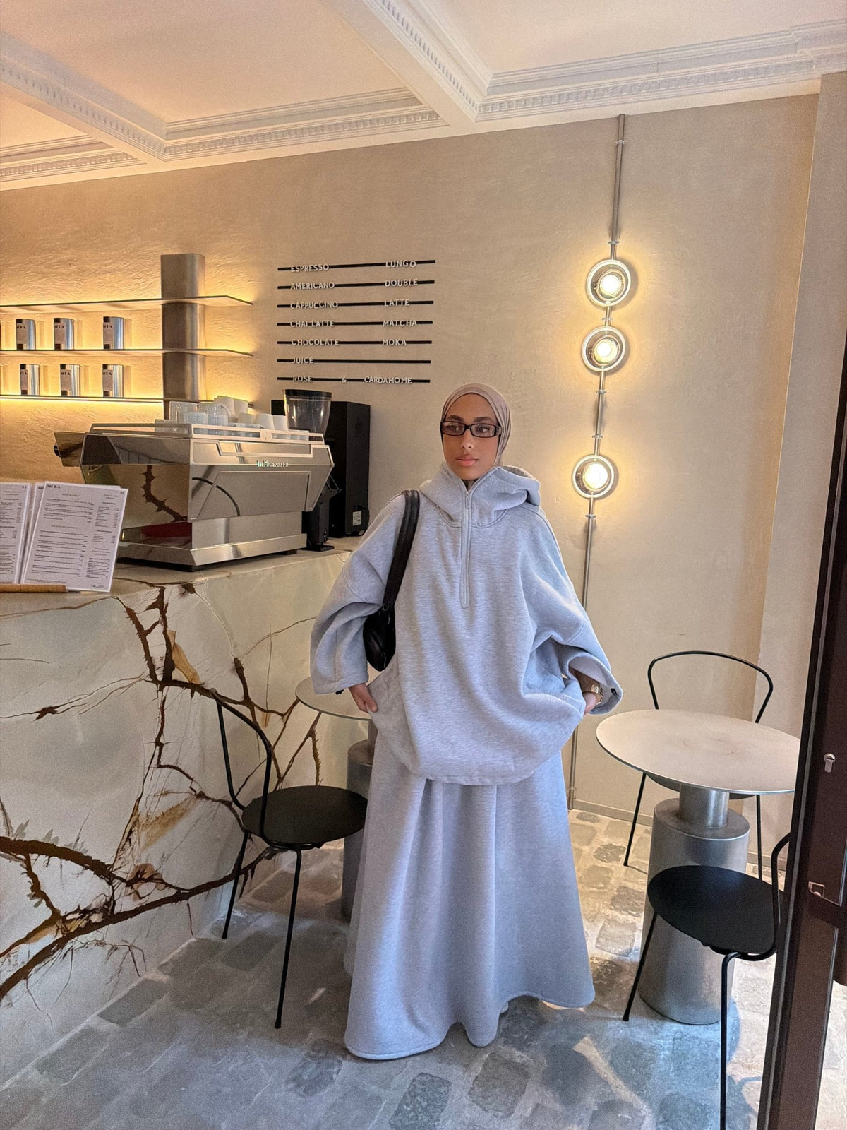Ensemble Yasmina - Gris - TAHIRA