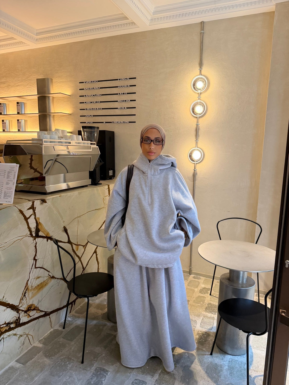 Ensemble Yasmina - Gris - TAHIRA