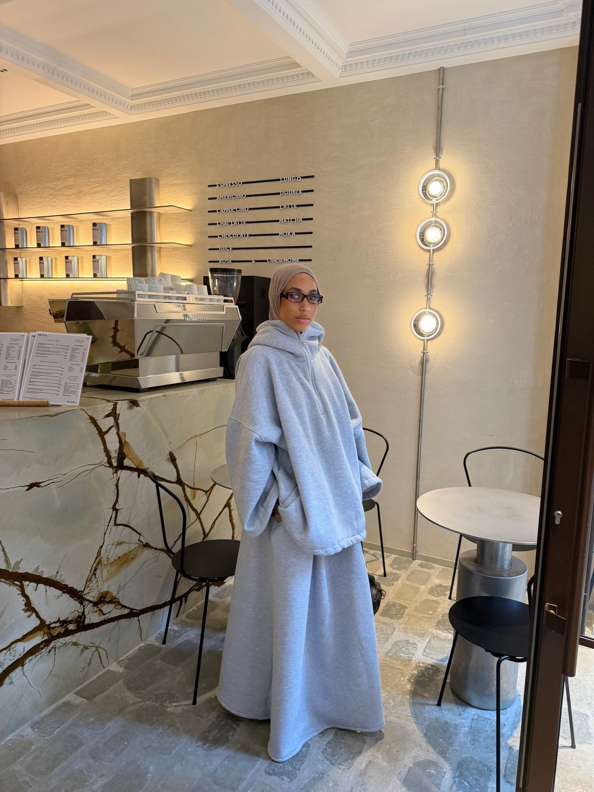 Ensemble Yasmina - Gris - TAHIRA