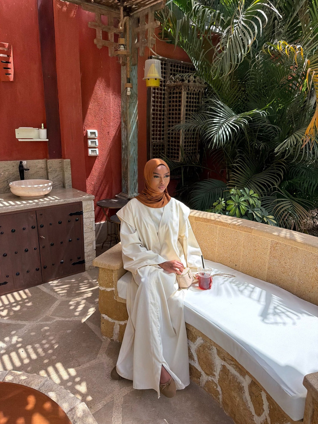 Ensemble Zahira Écru - TAHIRA