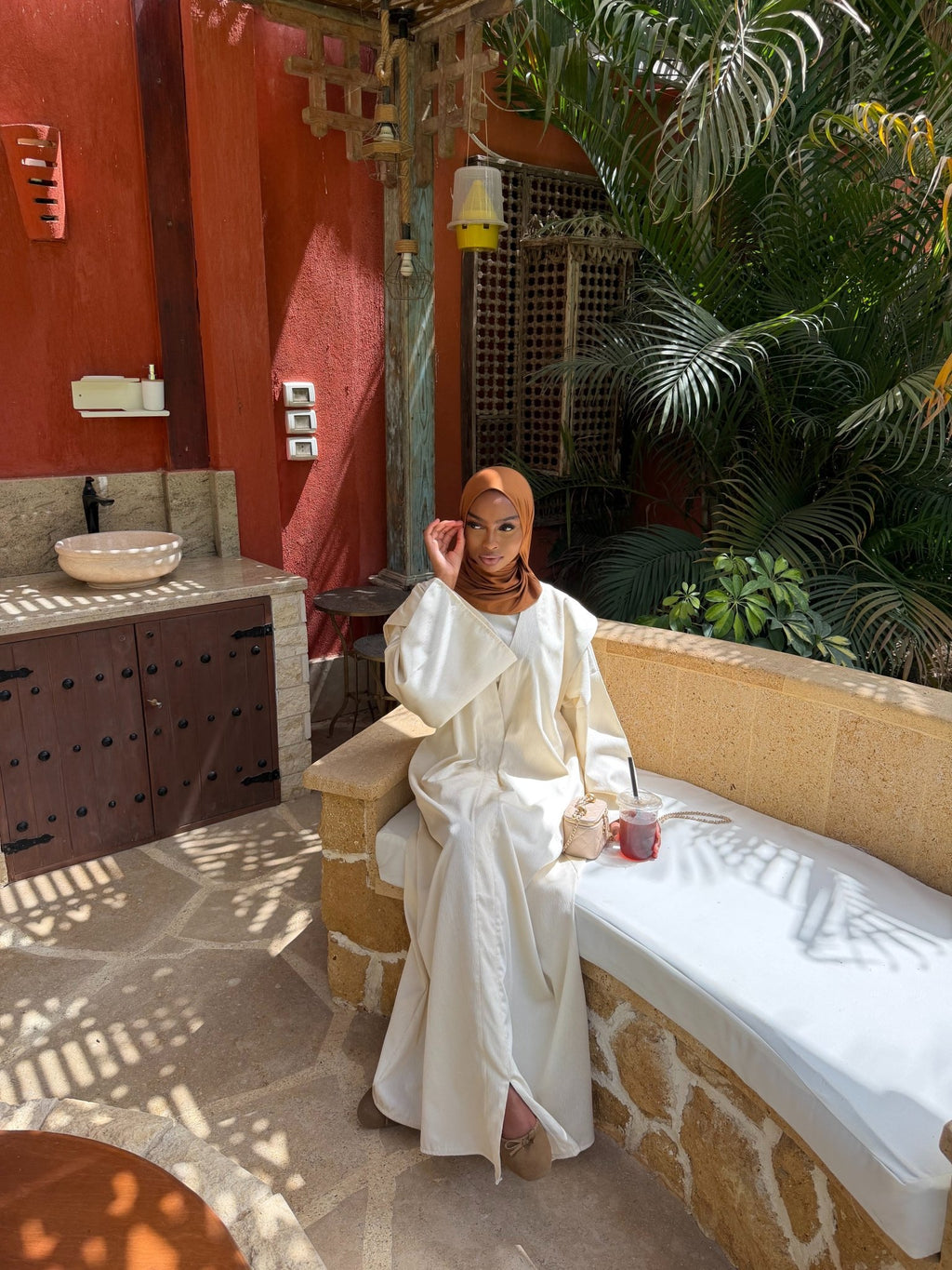 Ensemble Zahira Écru - TAHIRA