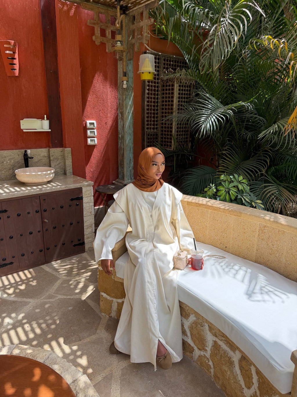 Ensemble Zahira Écru - TAHIRA