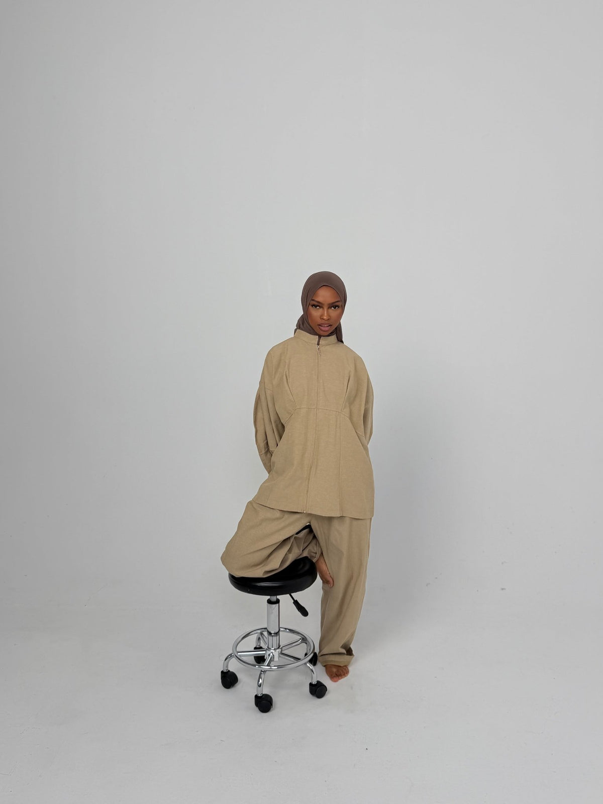Ensemble Zara - Beige camel - TAHIRA