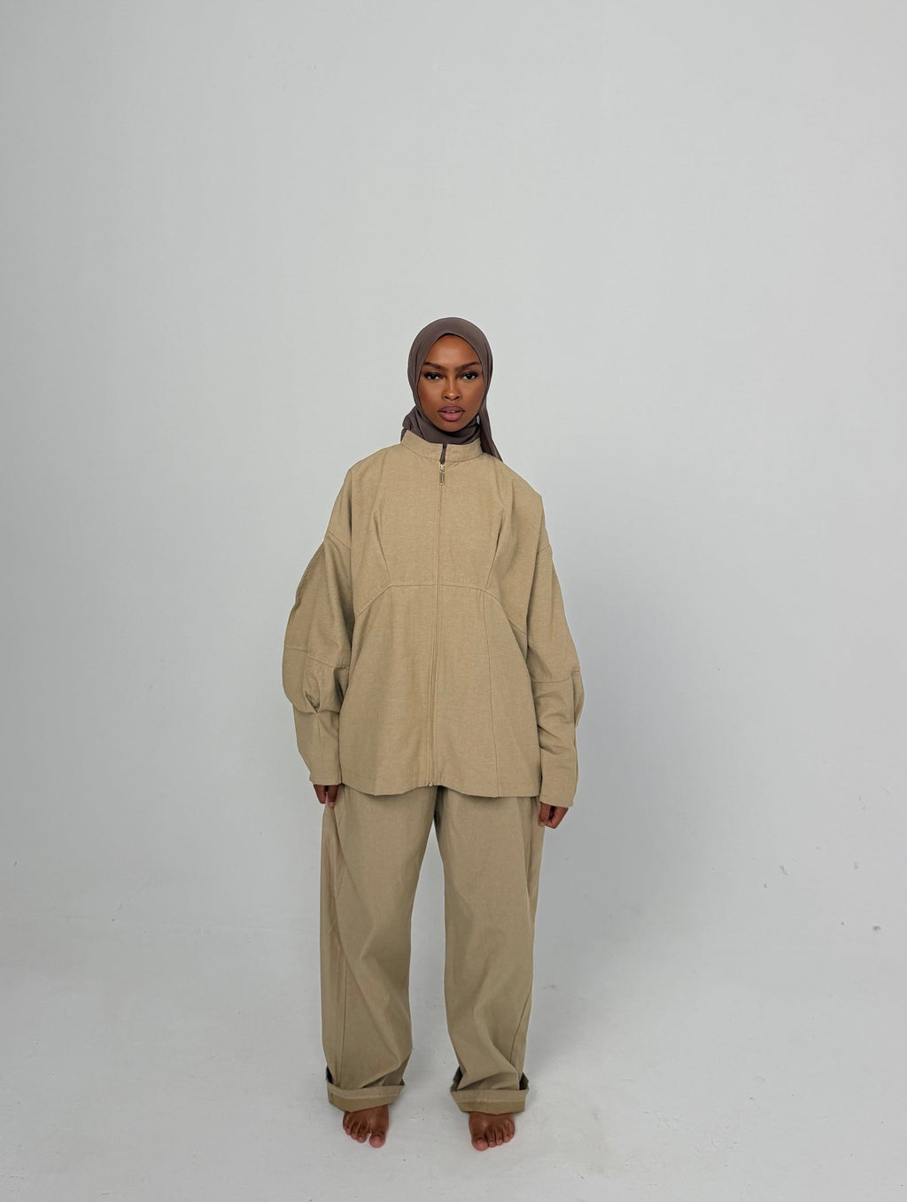 Ensemble Zara - Beige camel - TAHIRA