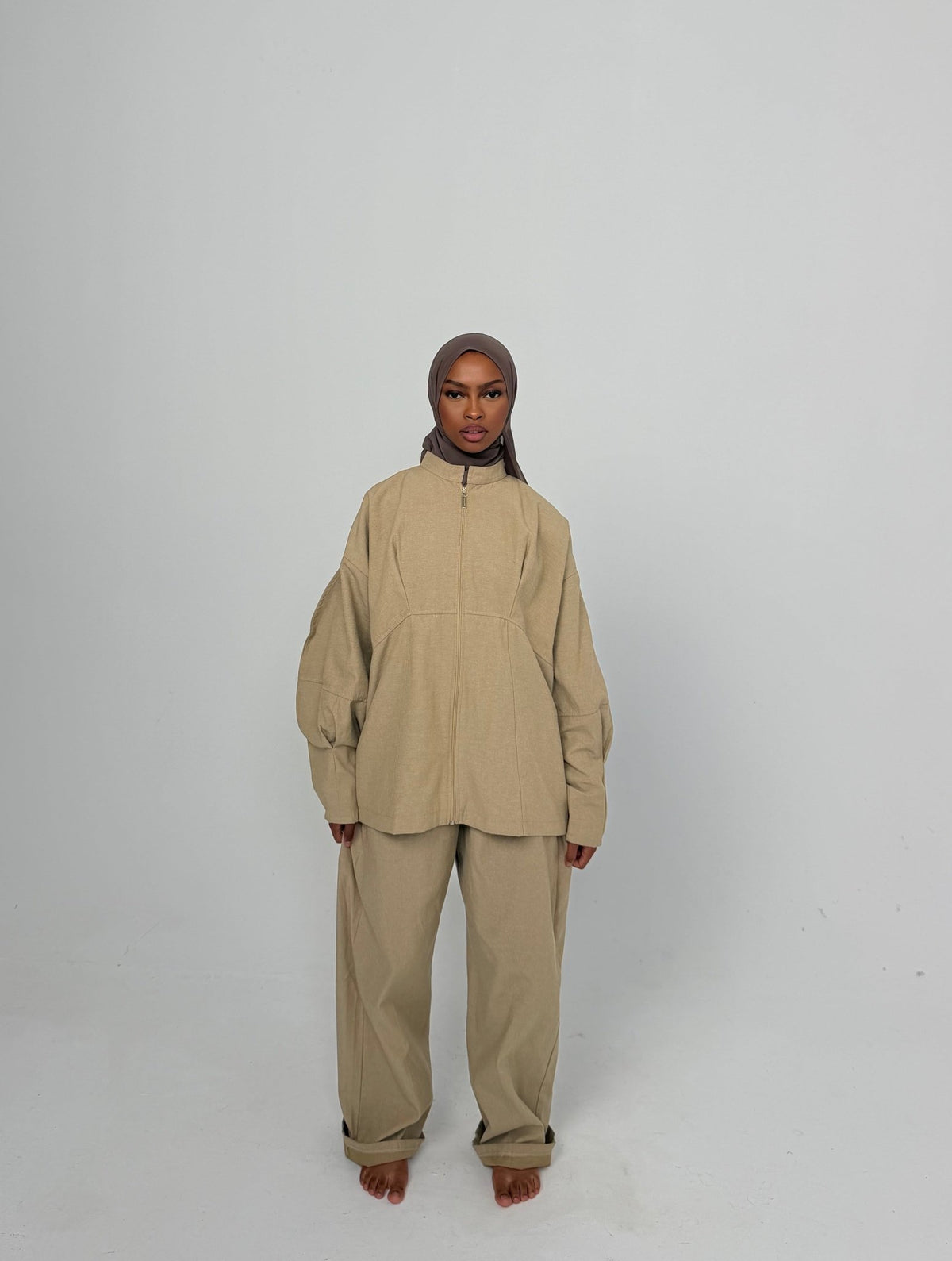 Ensemble Zara - Beige camel - TAHIRA
