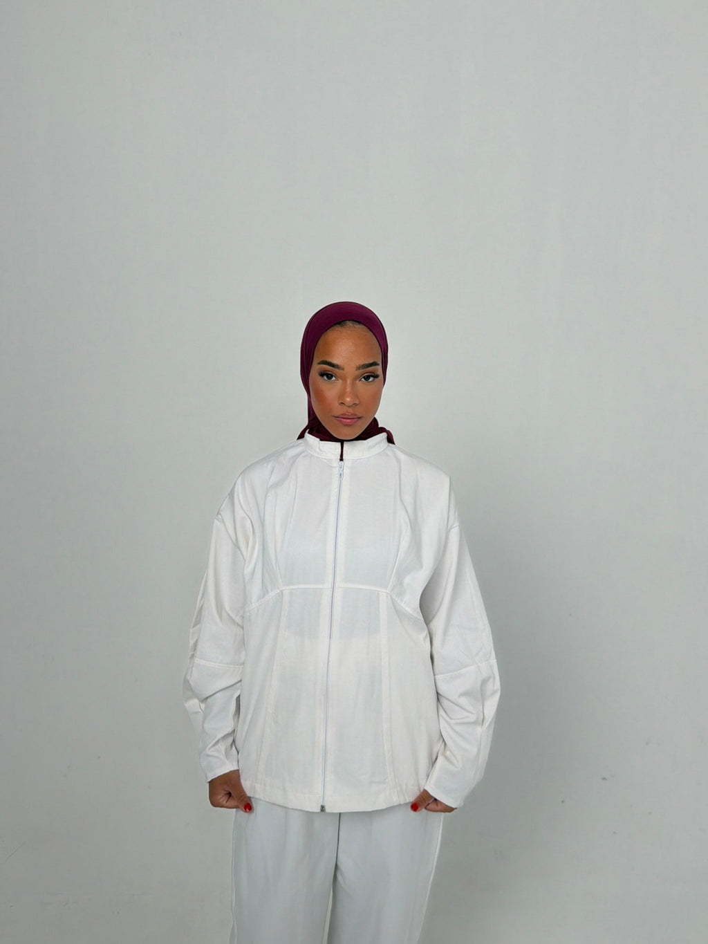 Ensemble Zara - Blanc cassé - TAHIRA