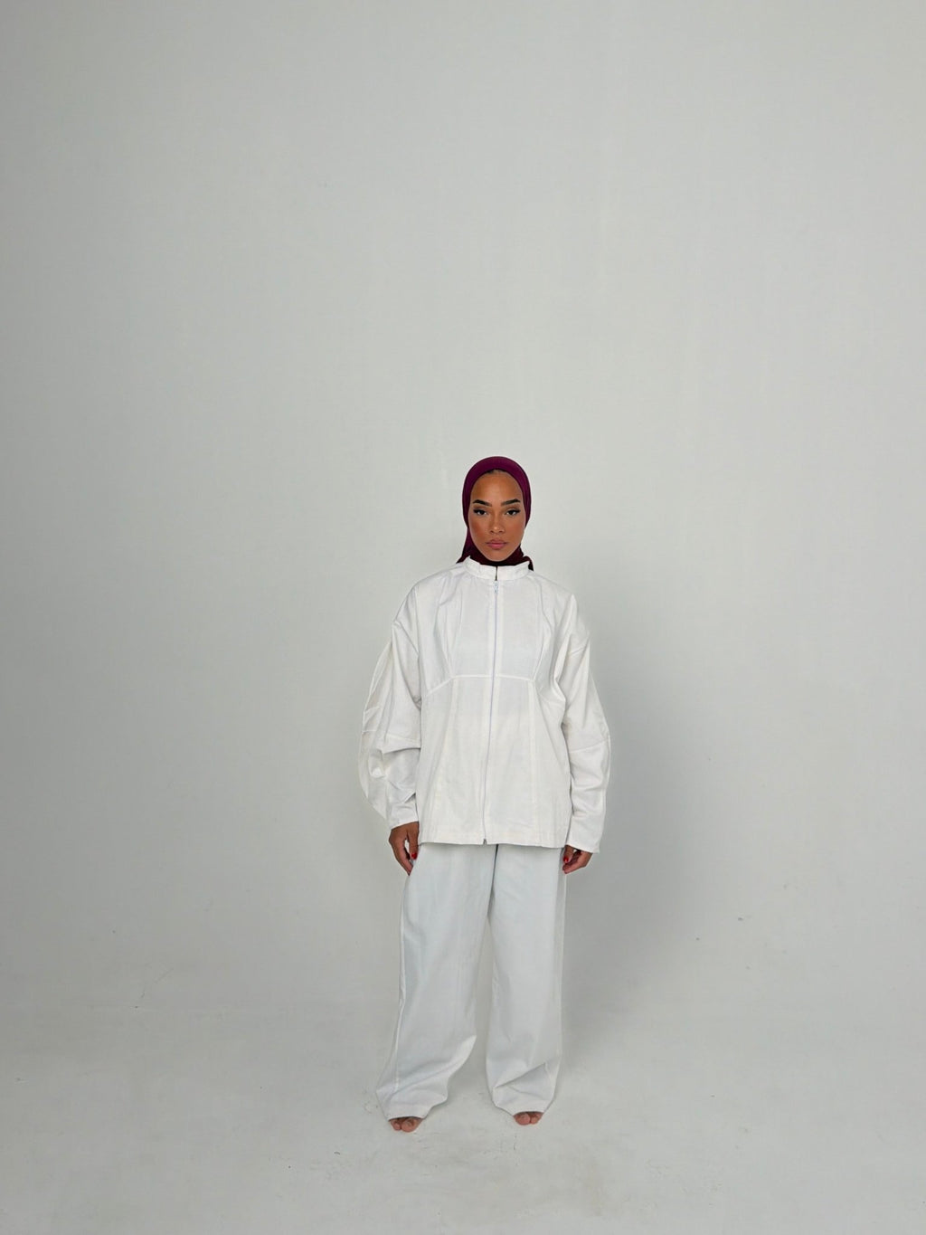 Ensemble Zara - Blanc cassé - TAHIRA