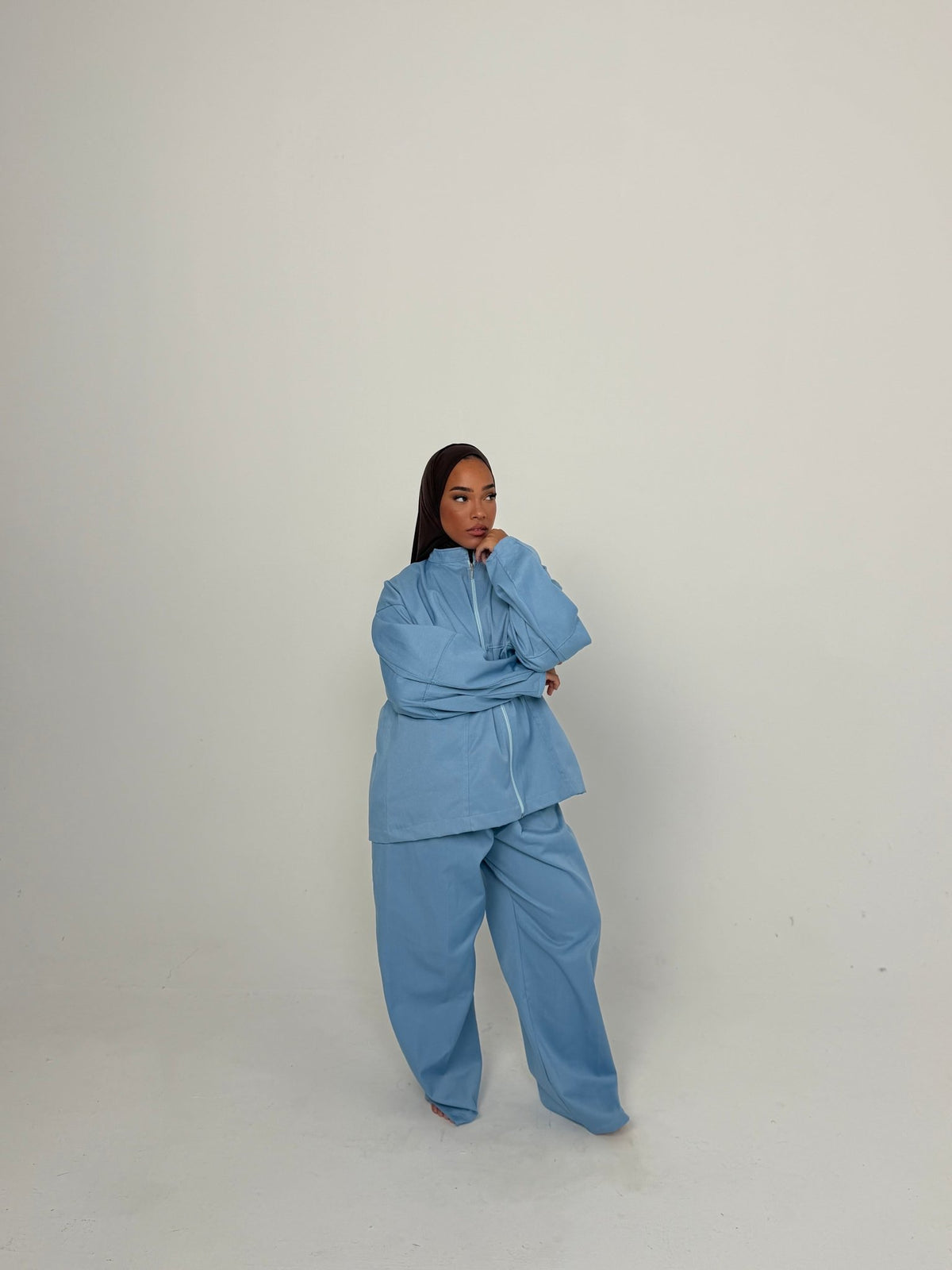 Ensemble Zara - Bleu jean clair - TAHIRA